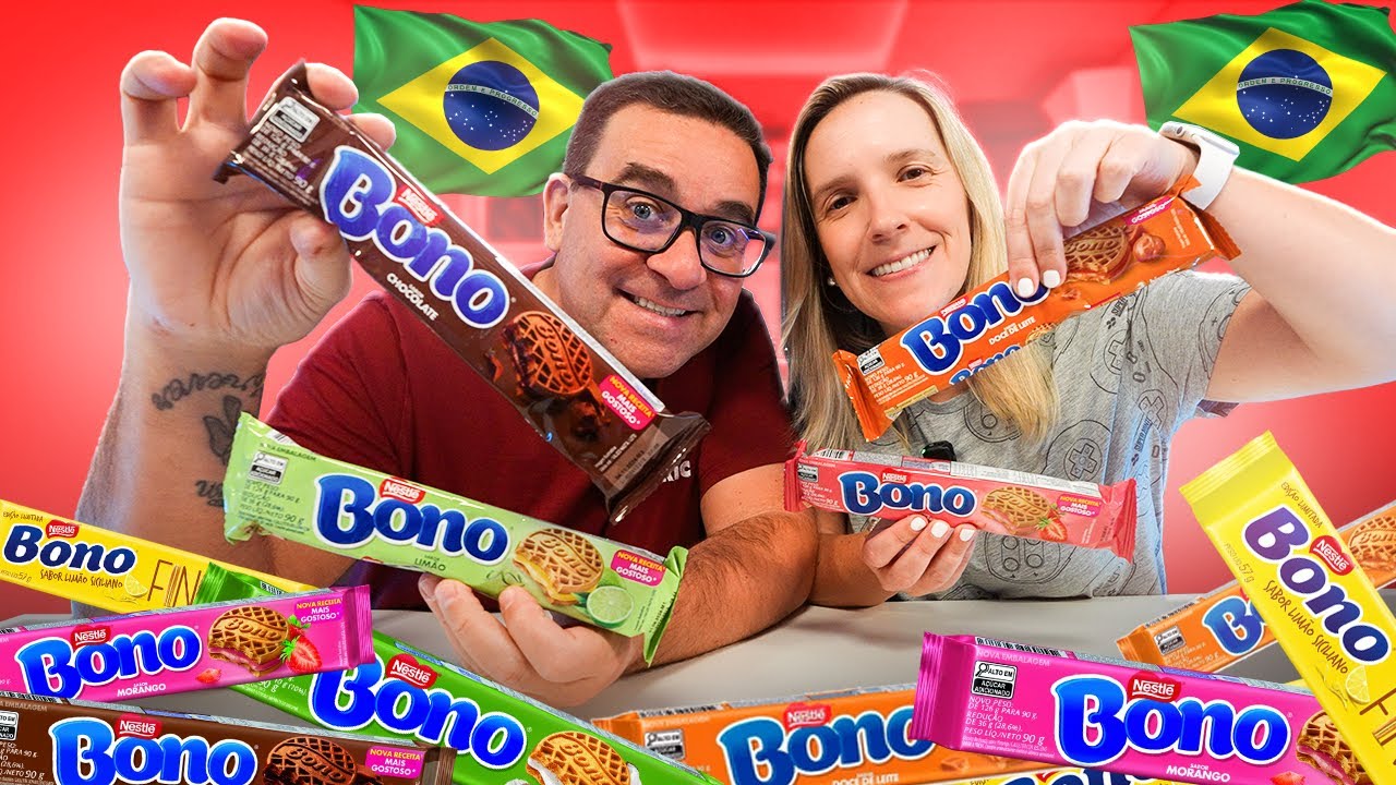 VIAGEM AO BRASIL COM BOLACHAS BONO