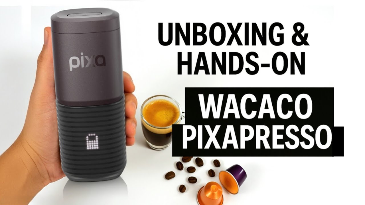 Game-Changer? Wacaco Pixapresso Unboxing and Hands on