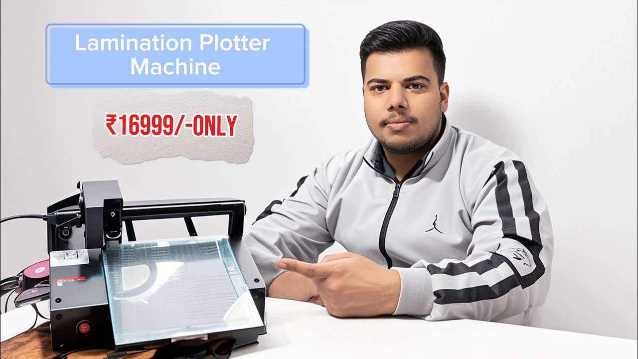 UNBOXING Lamination Plotter Machine ( PT-4 ) 
