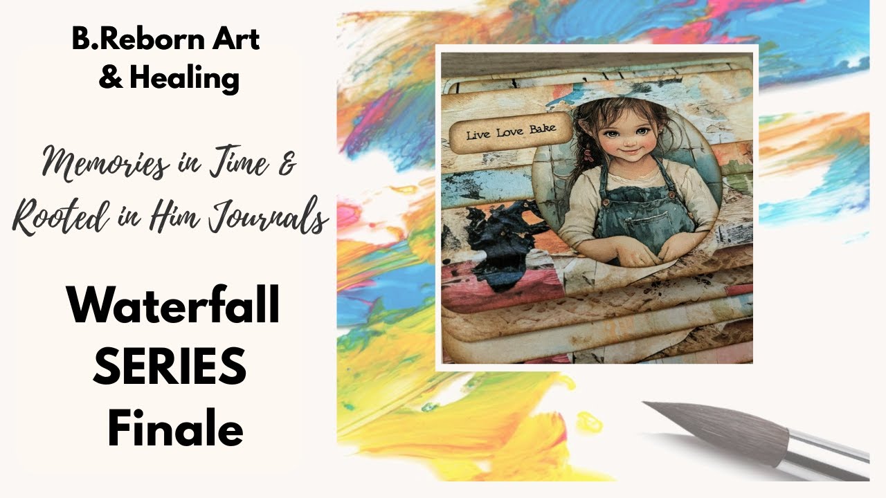 Waterfall Double Pocket Ephemera | Stuffed Pocket Finish | Waterfall Series Finale