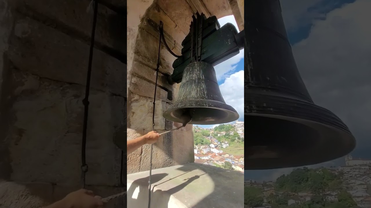 Repique na Matriz Nossa Senhora da Concei&ccedil;&atilde;o. Ouro Preto/MG.#sino #sineiro #ouropreto #minasgerias
