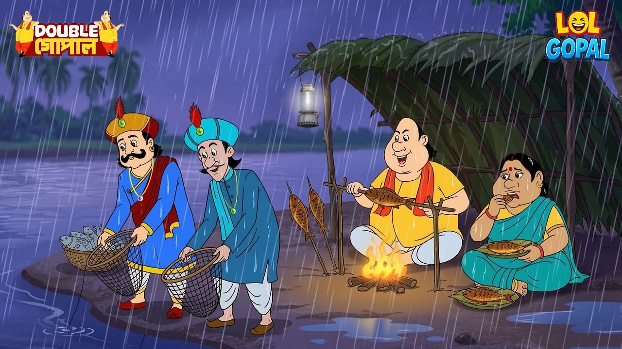 বৃষ্টিতে মাছ খাওয়ার পরিকল্পনাটি ব্যয়বহুল প্রমাণিত হল | Gopal Bhar | Fun With Gopal | New Episde