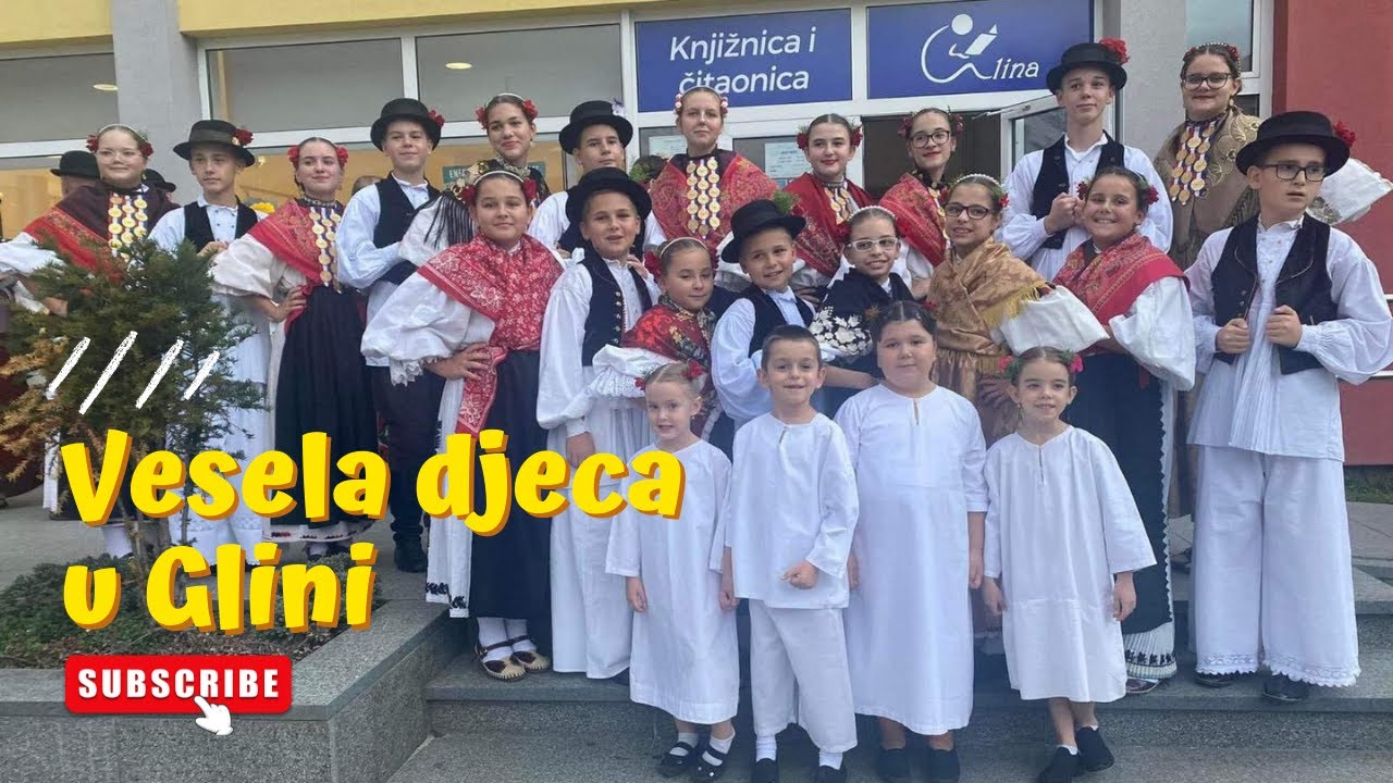 Vesela djeca u Glini | Osnovna škola Drenje