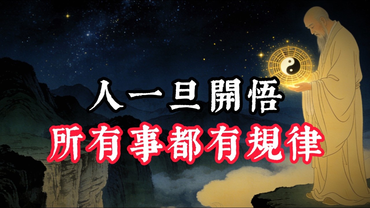 世上哪有什麼意外，一切都是因果！當你『開悟』後就會發現，萬事萬物皆有規律。看懂這幾條天機，後半生福報自來！#处世智慧 #人生感悟 #生意思维 #自我成长 #情感 #成功思维模式 #认知 #人情世故