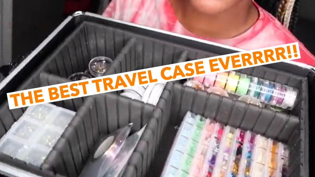 WHAT'S IN MY NAIL KIT? | 2 MONTH AMAZON TRAVEL CASE UPDATE |