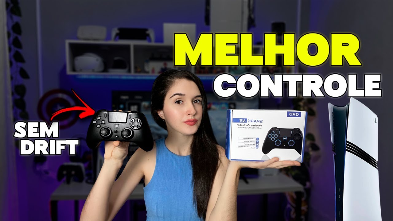 SPARK N5 da QRD: É MELHOR que o controle ORIGINAL do PS5