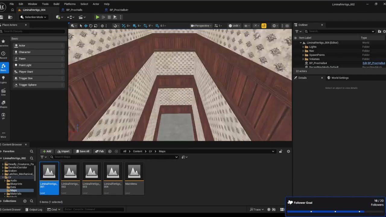 Making my 1st game. Day 32a. The Dreaded Rift 4 Stairs.