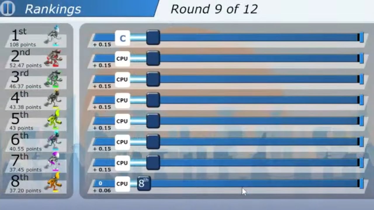 [G-Switch 3/3 Plus] PERFECT GAME vs 8 Players (9 rounds)
