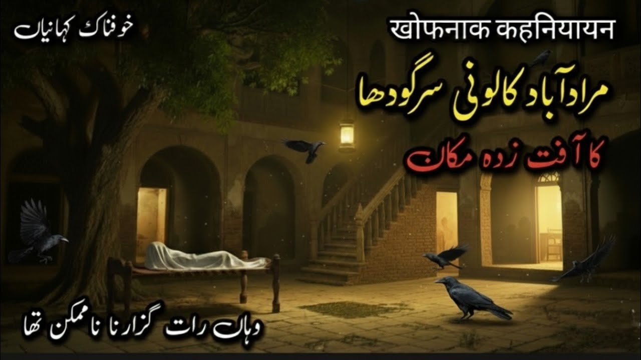 A Terrifying Scary Story Of Haunted House Of Sargodha|Horror Stories Urdu|Sachi Khofnak Kahaniyan 