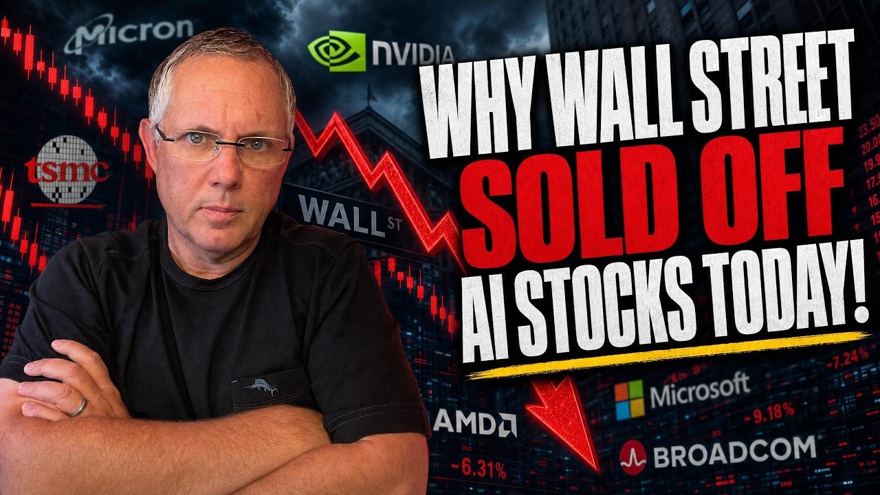 IS THIS THE END OF THE AI BOOM? MASSIVE SELLOFF TODAY!