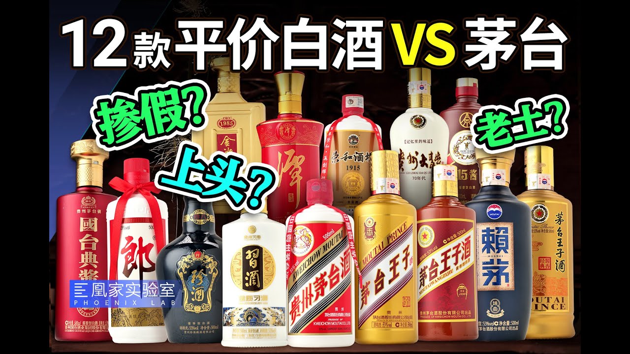 花8万块测白酒，能测出点啥？丨凰家实验室