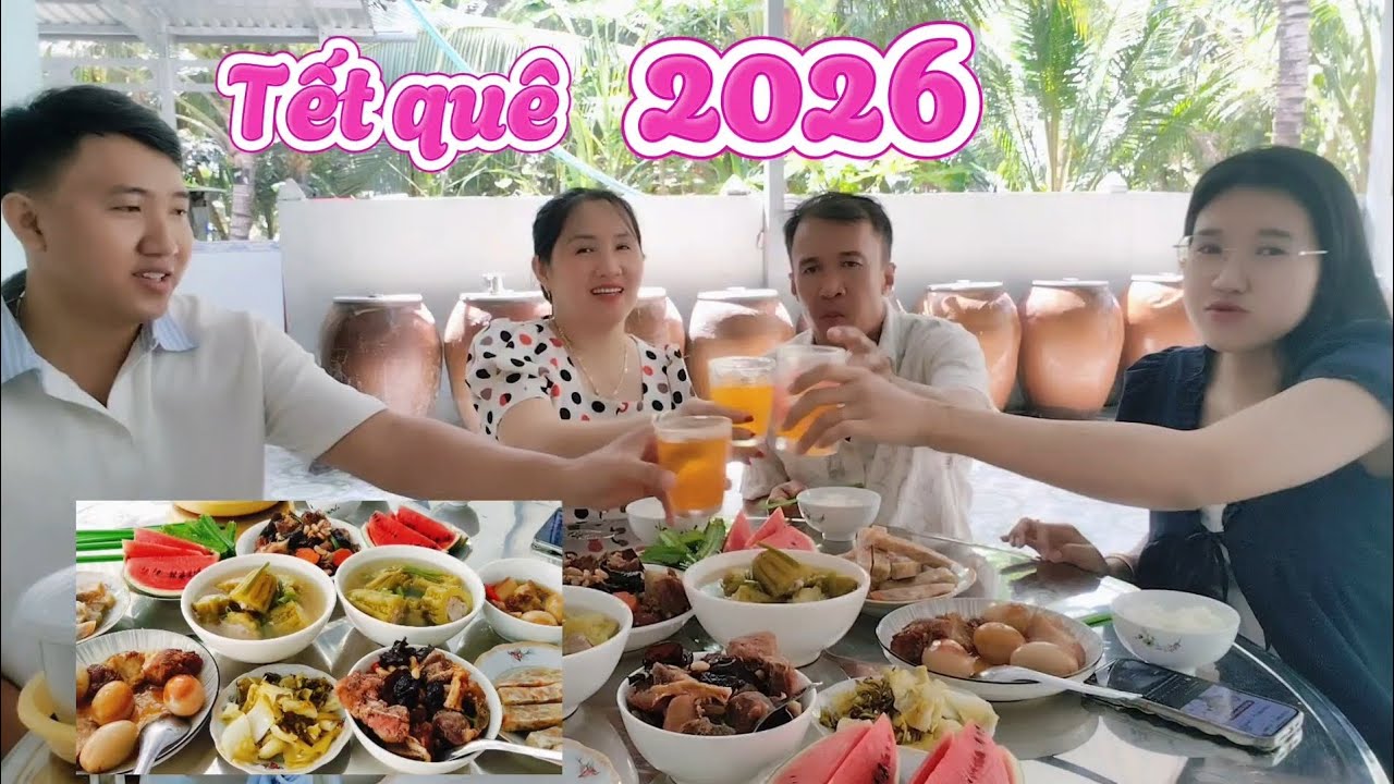 Thịt Kho Hột Vịt, Khổ Qua Hầm, Gi&ograve;n Heo Nấu Đậu Bữa Cơm Tết Qu&ecirc; Việt Nam 
