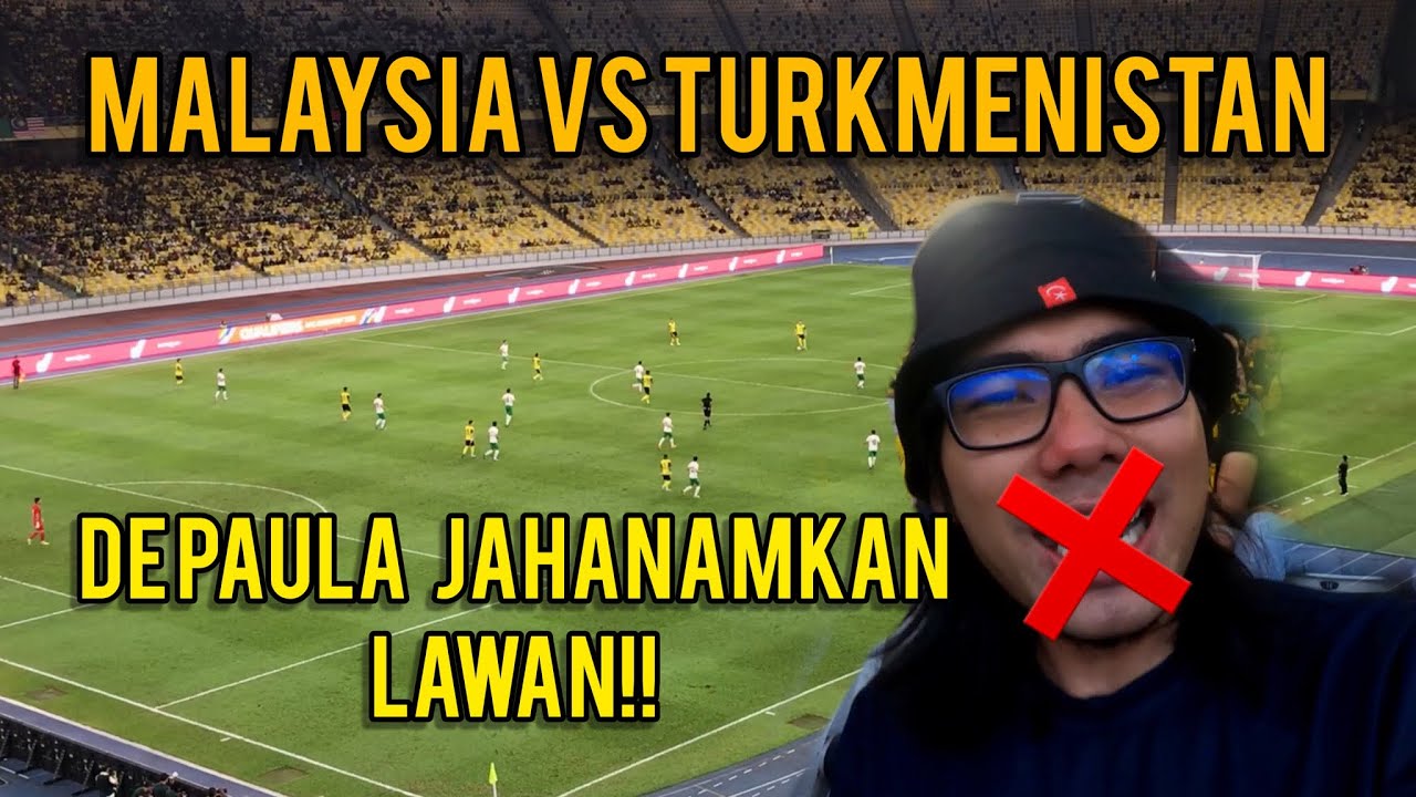 CEO DATANG STADIUM BUKIT JALIL SOKONG HARIMAU MALAYA. MALAYSIA VS TURKMENISTAN