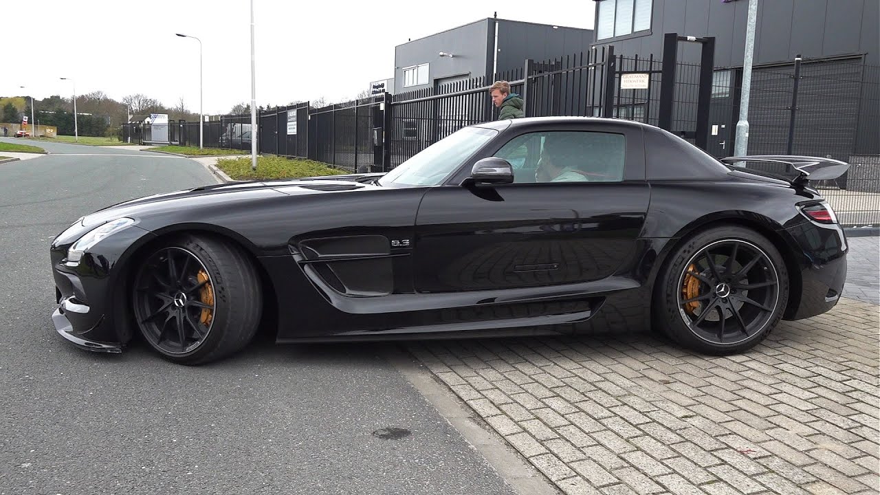 Mercedes Benz SLS AMG Black Series 6.3L V8 - Lovely Accelerations!