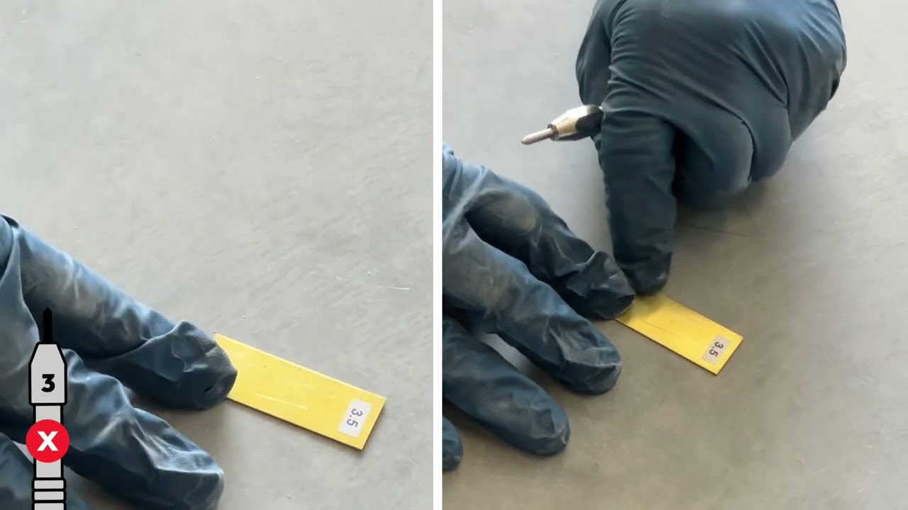 Performing the Mohs Hardness Test