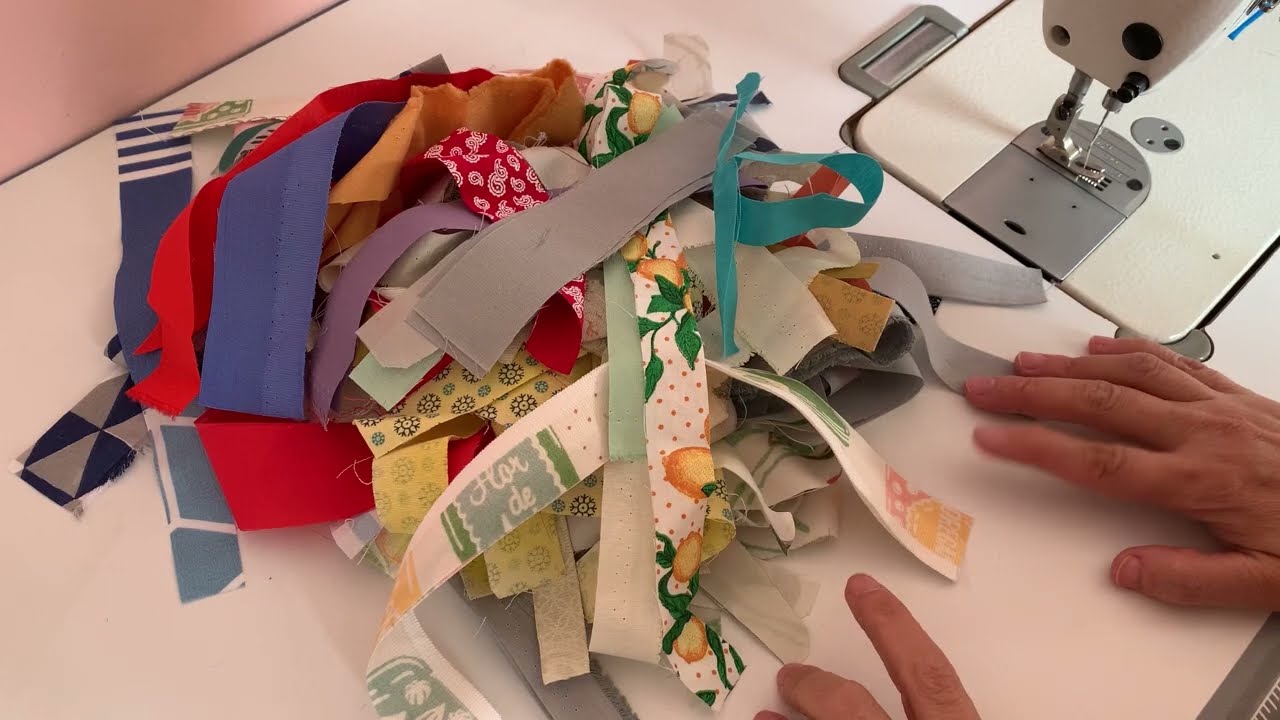 Sucatas de tecido têm utilidade #DIY