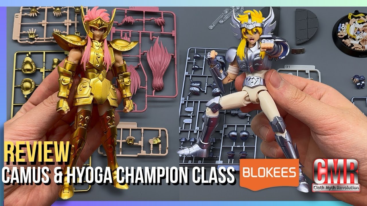 CAMUS DE AQUÁRIO & HYOGA DE CISNE CHAMPION CLASS - Review!