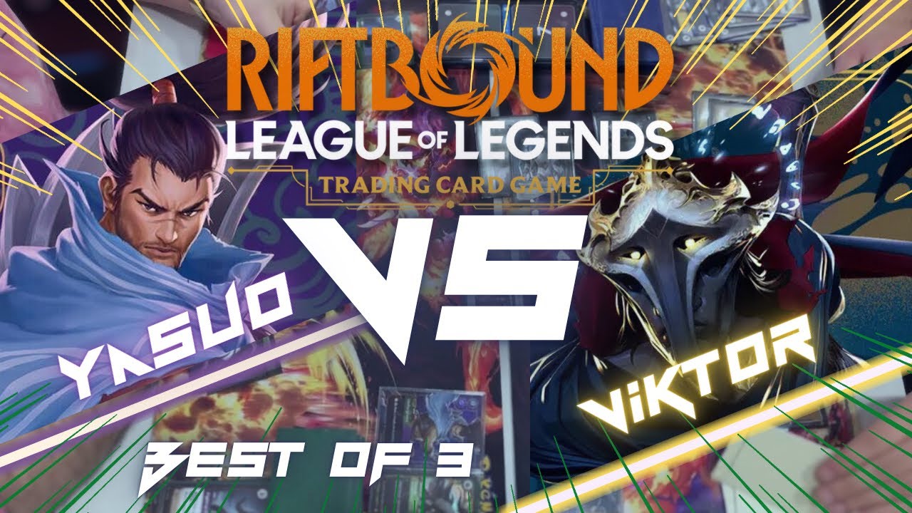 Yasuo VS Viktor - Riftbound TCG - Nexus Night BO3
