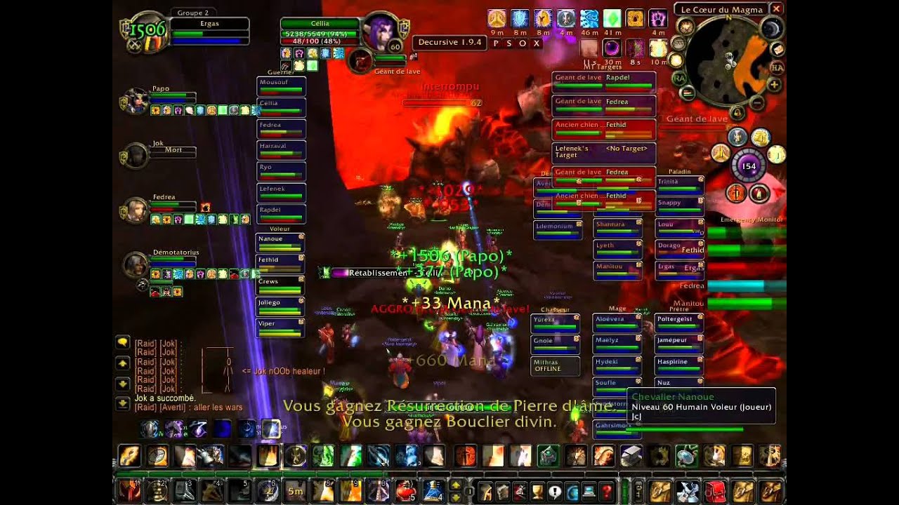 WoW Vanilla - Molten Core : Trash mix