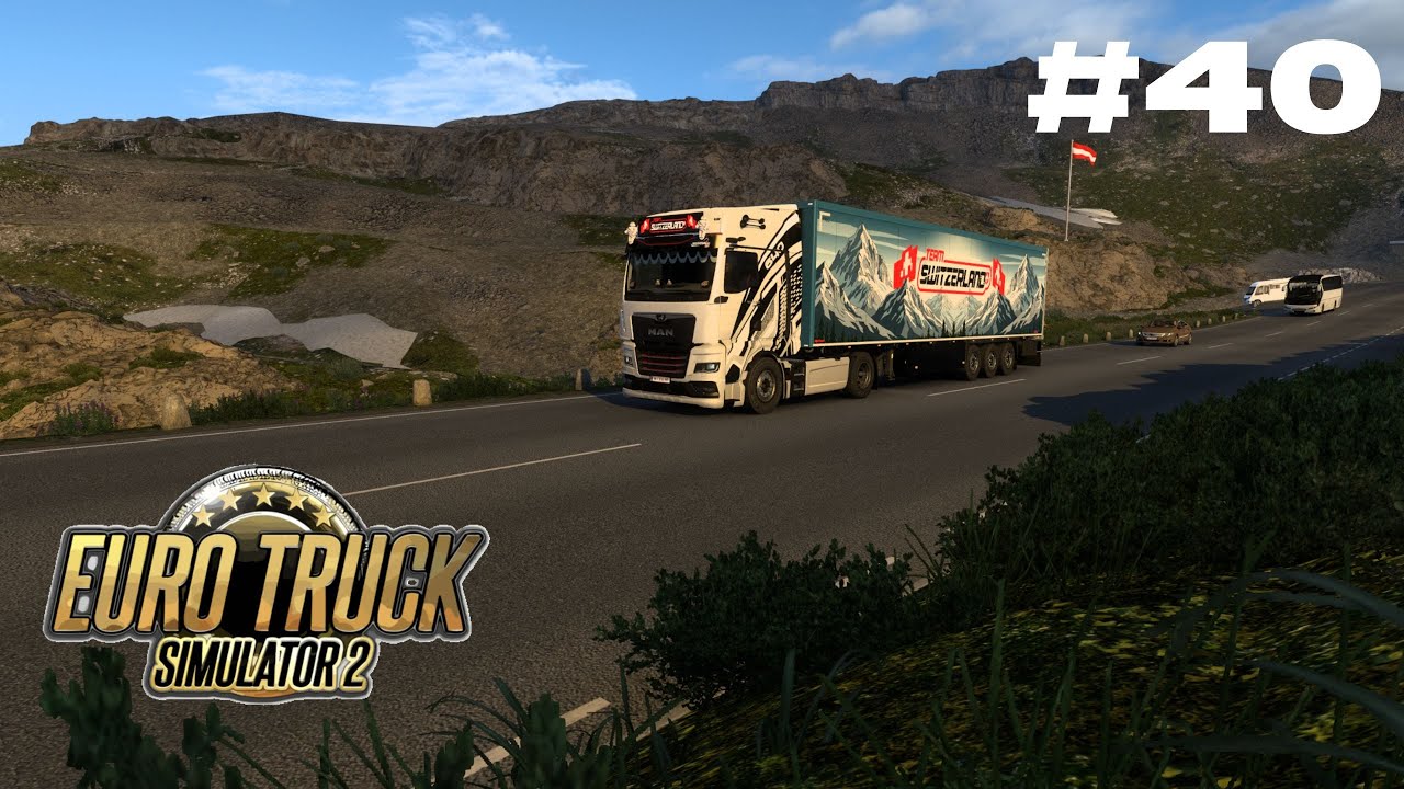 ETS2 #40 - aufi am Großglockner ! ★ Let's Play ETS 2