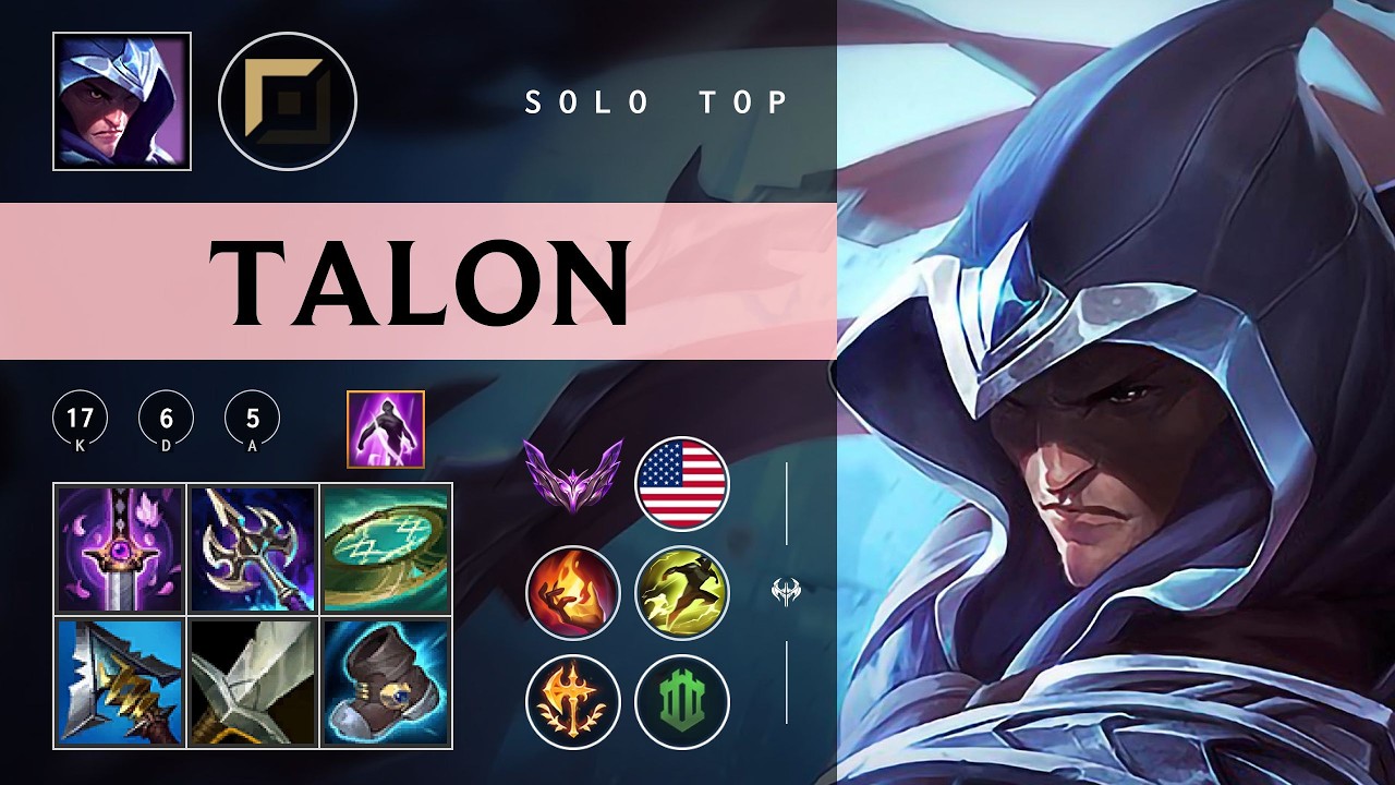 Talon Top vs Kennen - NA Master Patch 26.04