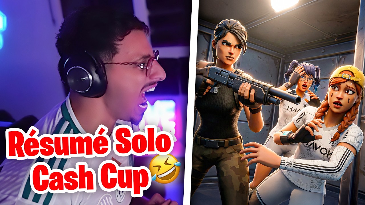 Résumé SOLO Cash Cup JOLAVANILLE 🤣 ARSTKILL 1vs2 CES Joueurs HAVOK & M8 😱