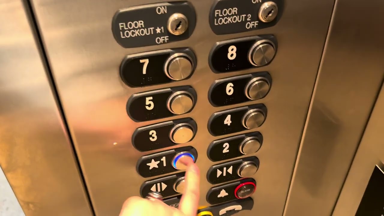 ThyssenKrupp Traction Elevators ~ Lake County Courthouse Parking Garage ~ Tavares, FL