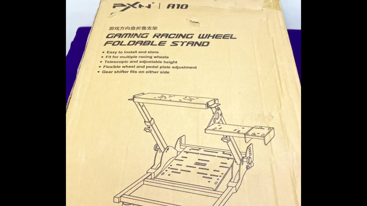 Assembling the PXN A10 Racing Wheel Stand 