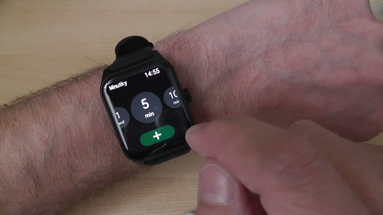 Chytré hodinky z Temu za 237 kč. Budou fungovat? (model Coiusor V25Z)