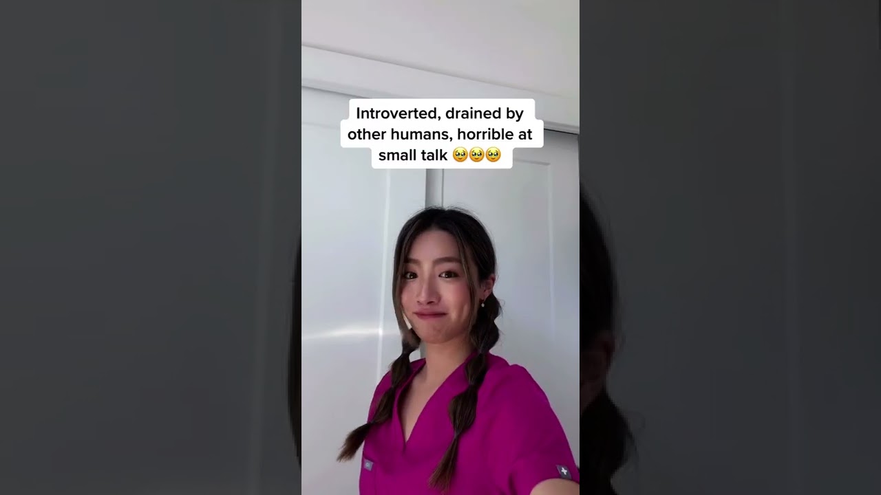 INTROVERTS in Healthcare be like... #shorts
