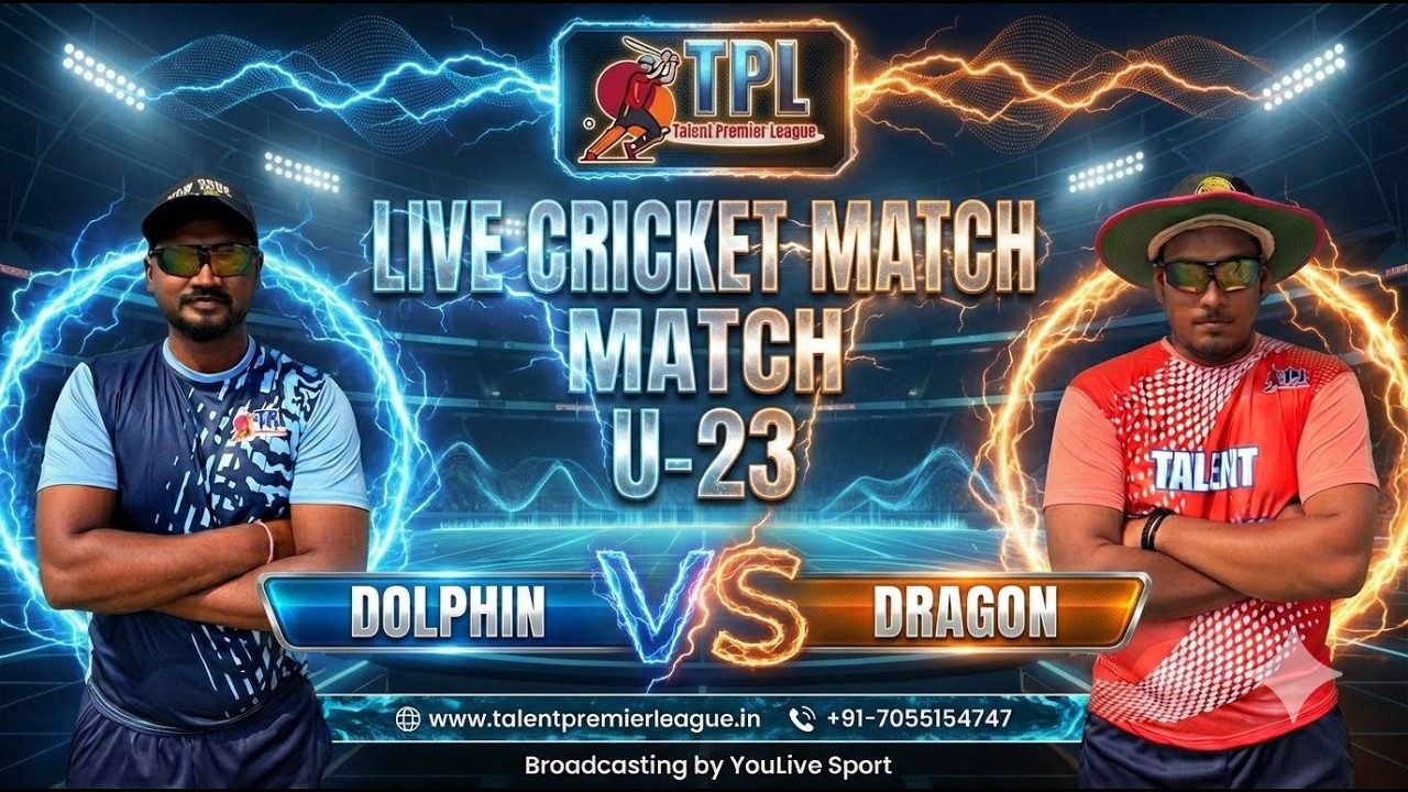 HIGHLIGHT|| TALENT PREMIER LEAGUE LIVE MATCH || TPL Dolphin U-23 vs TPL Dragen U-23 Match-2