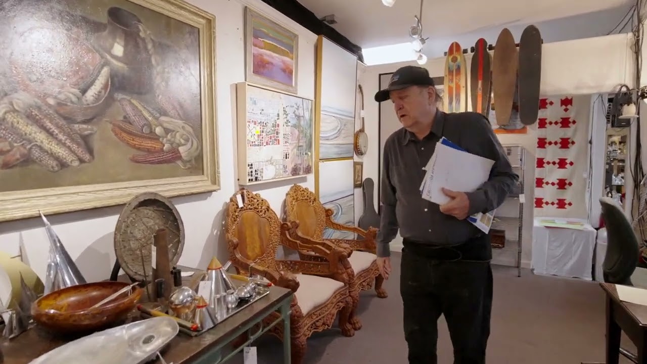 John showing auction
