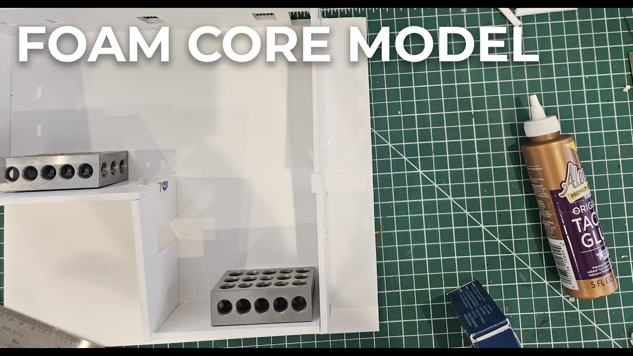 How Architects Build Foam Core Study Models (Full Walkthrough)