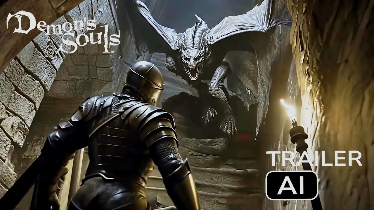 I Brought DEMON'S SOULS to Life in 1950s Super Panavision Style