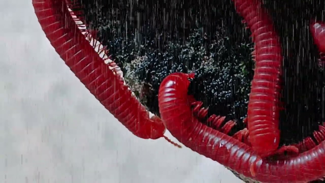 Creepy or Cool? Millipedes Emerge After Heavy Rain