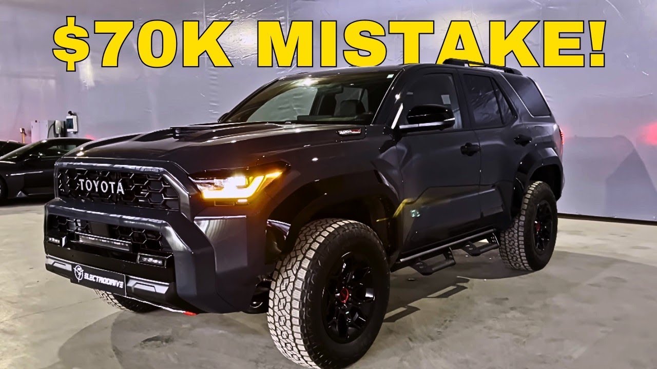 Ошибка на 70 000 долларов? Toyota 4Runner TRD Pro 2026 года.
