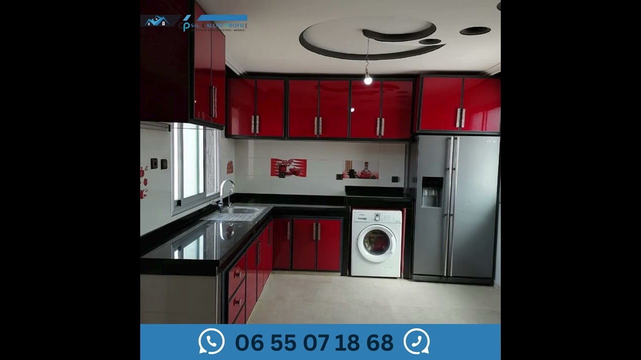 cuisine mdf & aluminium
