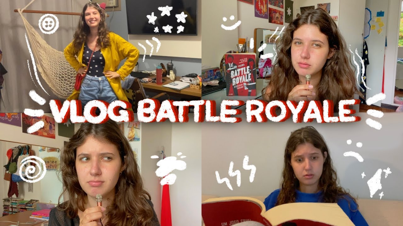 nesse eu fiz coisas ! 🔪 vlog de leitura battle royale 🩸
