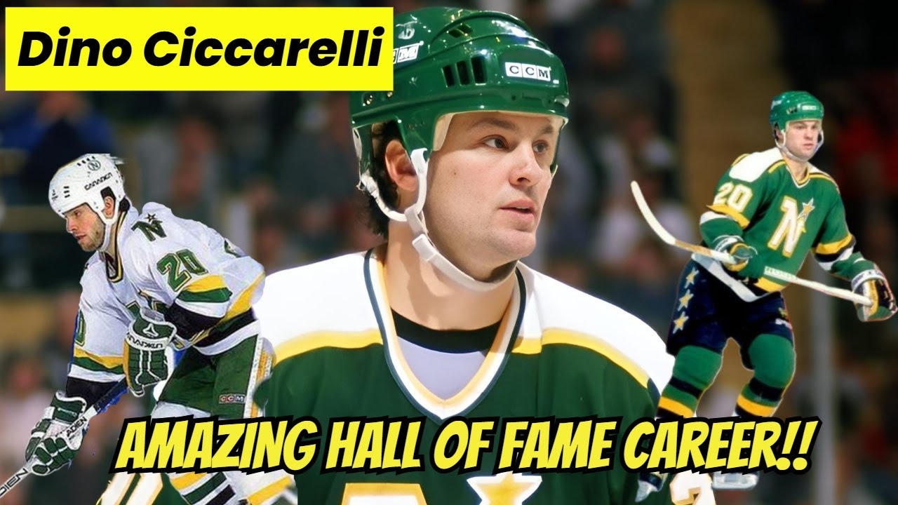 NIESAMOWITE najważniejsze momenty kariery Dino Ciccarelliego w Galerii Sław NHL!