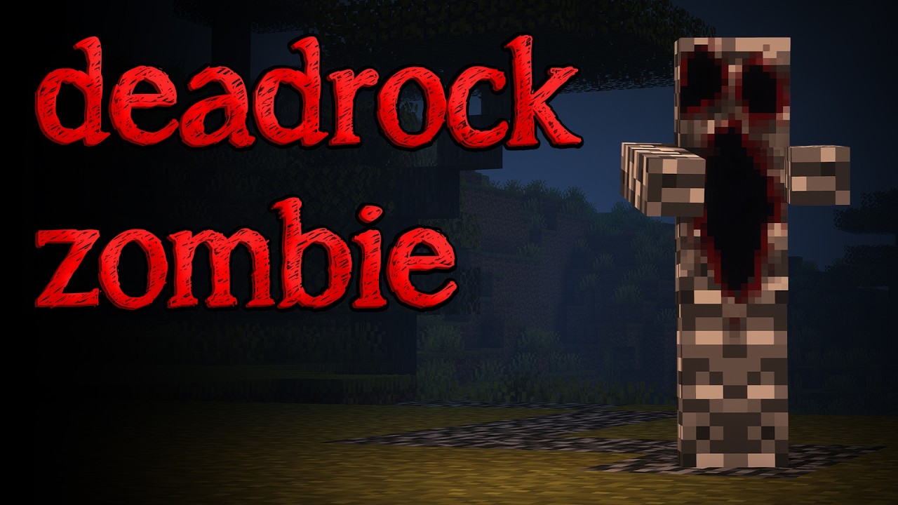 If You Drop a Zombie into the Void, It Comes Back as Deadrock zombie | minecraft creepypasta