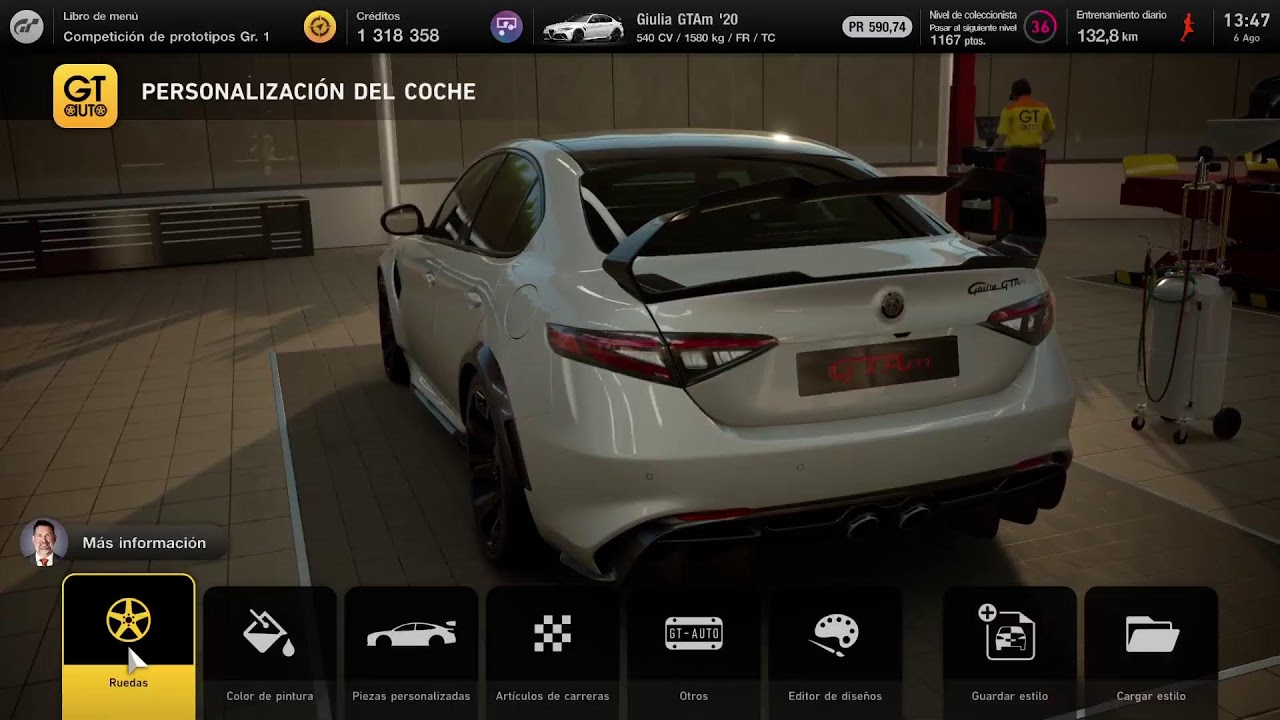 Gt7 compitiendo