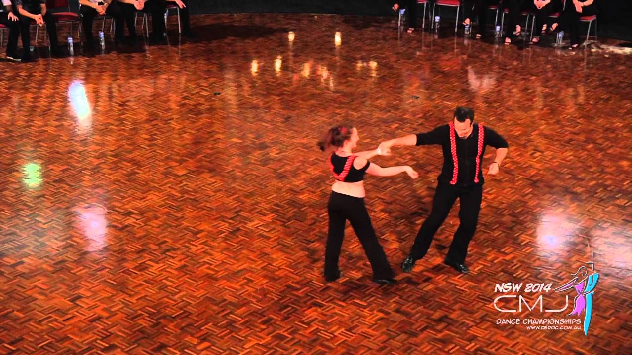 2014 CMJ Championships - Dan Rippon & Debbie Keal - 1st Place Modern Jive Freestyle Champions