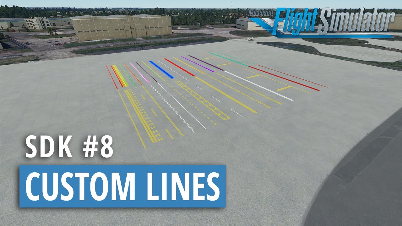 SDK Tutorial #8 - Custom painted lines - Microsoft Flight Simulator