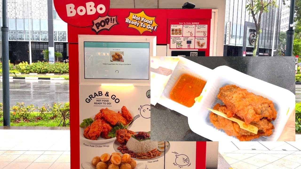 Chicken Wings Vending Machine