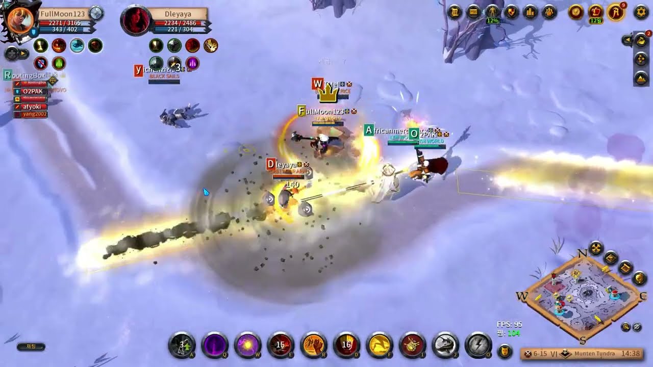Albion Gank (알비온 갱 초보 가이드) 메이스, 베어포
