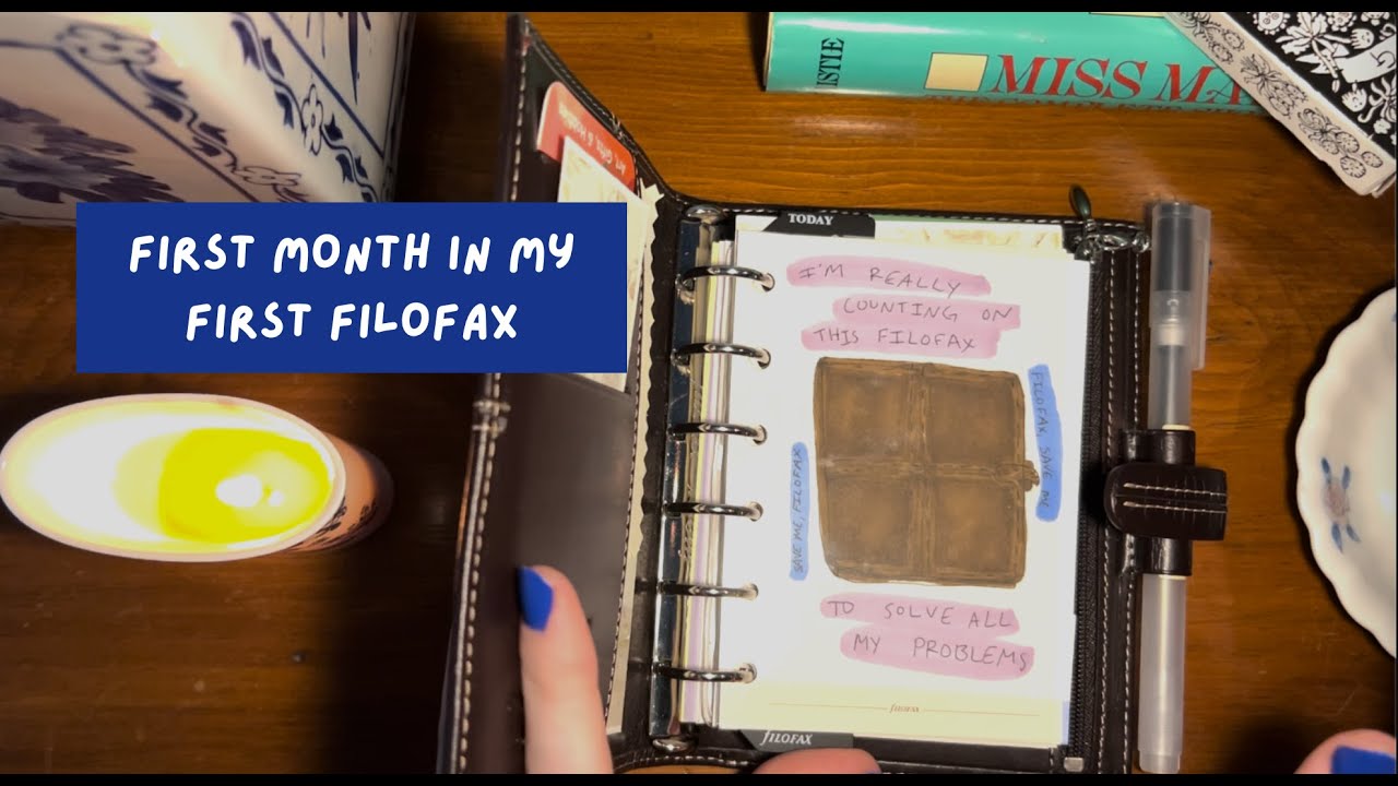 Мой первый месяц использования карманного органайзера Filofax: настройка, обзор и отзыв | GoingAn...