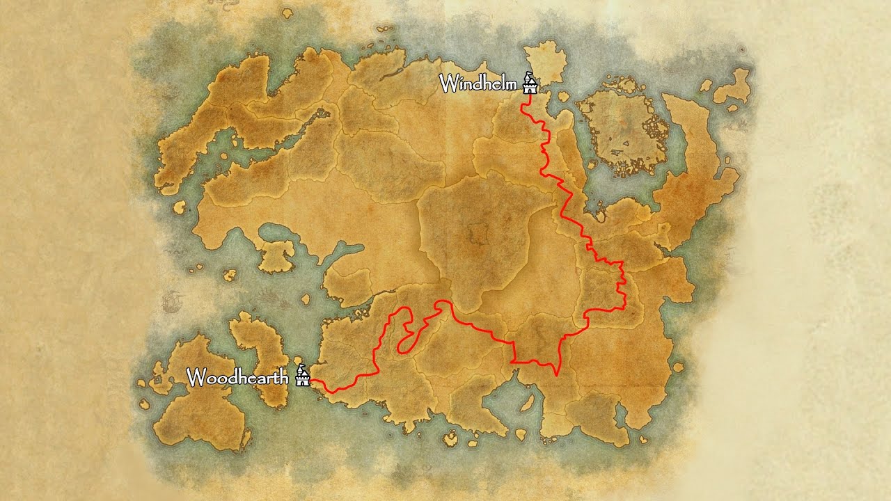 Elder Scrolls Online : Running from Skyrim to Valenwood