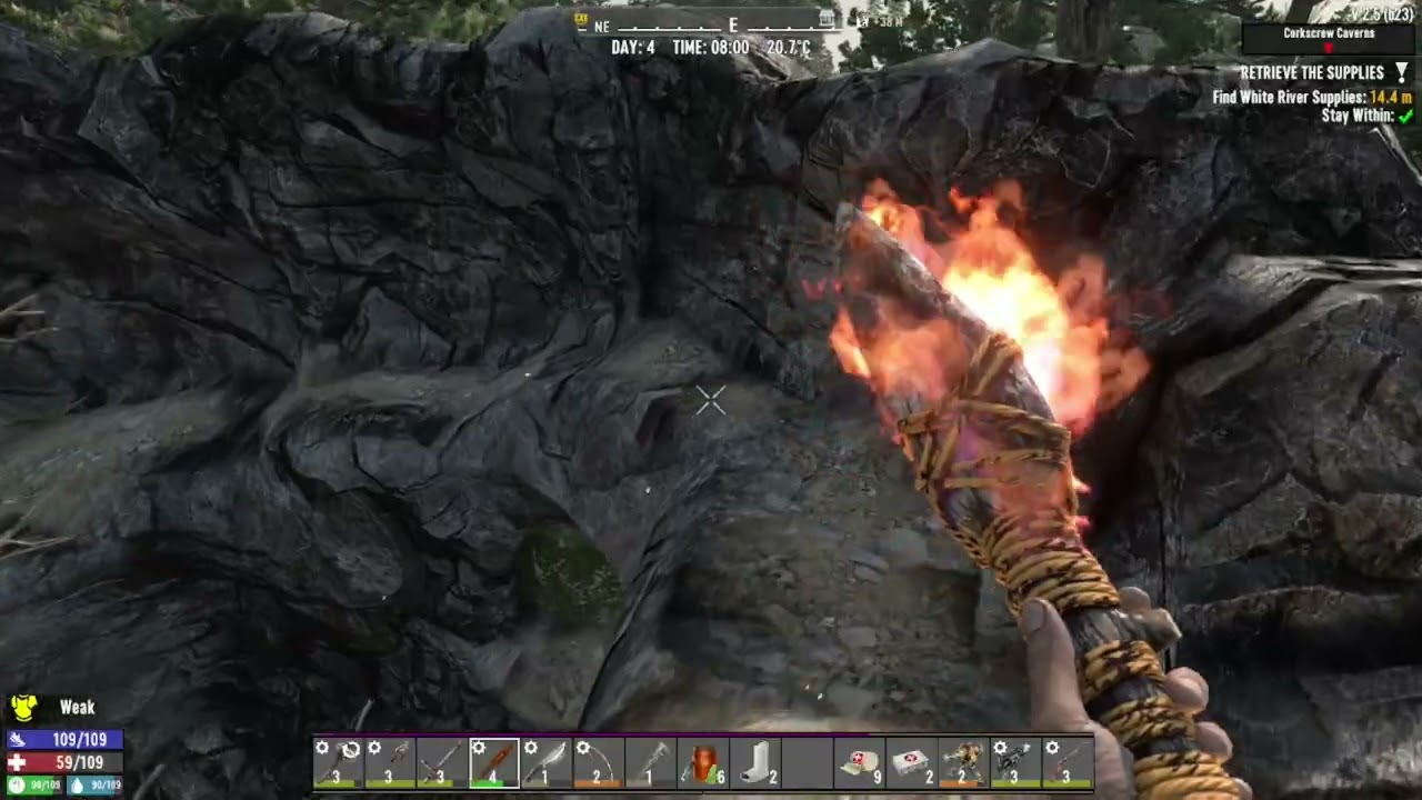 7 Days to Die Modded Run V 2.5 Day 4 - Lots of Work Done