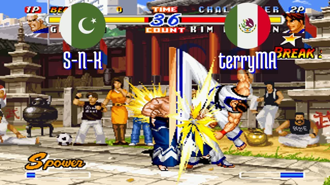 FT3 @rbff2h: S-N-K (PK) vs terryMA (MX) [Real Bout Fatal Fury 2 rbff2 Fightcade] May 20