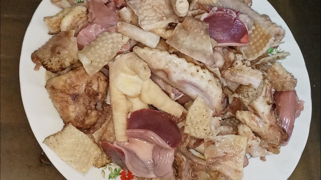 মুরগির চামড়া গিলা কলিজা রান্না করলাম